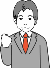 西原代表の似顔絵